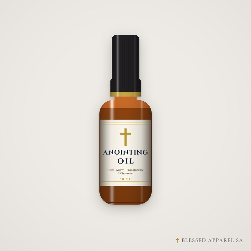 Anointing Oil 10ml, Christian faith accessory from Blessed Apparel SA