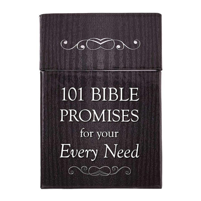 101 Bible Promises for Your Every Need: Box of Blessings Cards, Christian faith accessory from Blessed Apparel SA