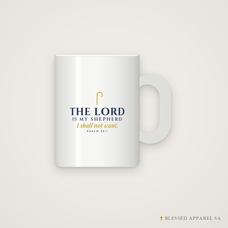 The Lord Is My Shepherd mug