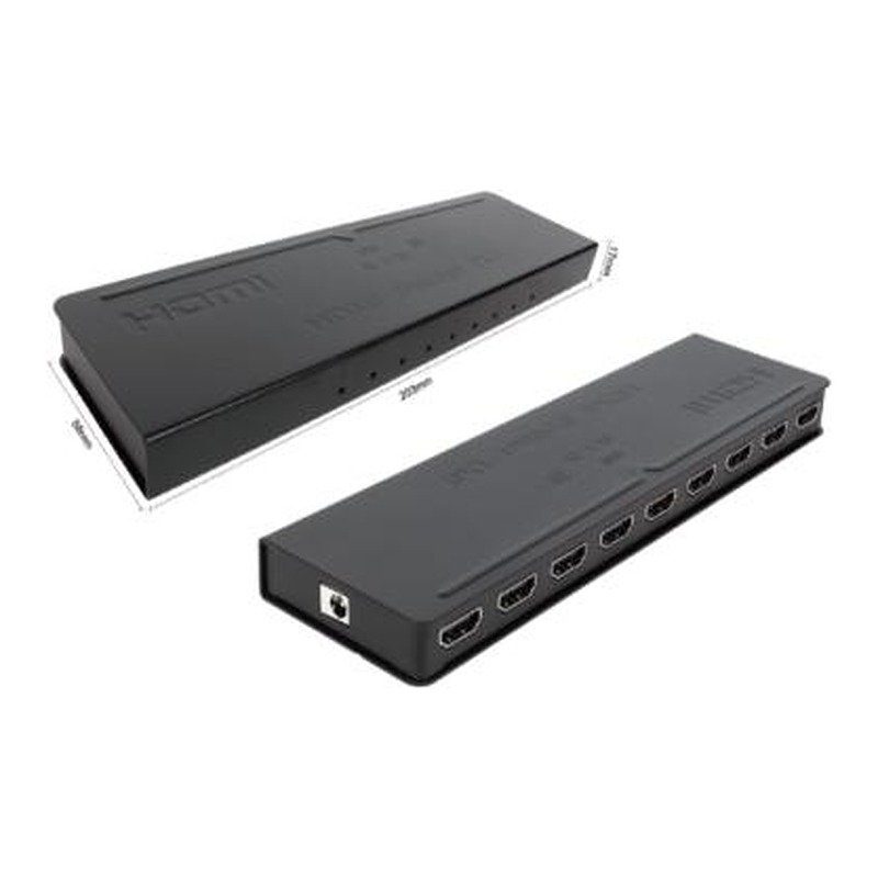 HDMI Splitter, 1-in-8-out (HS008), church media tech from Blessed Apparel SA